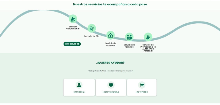 Captura del proyecto Webs de empresa y asociaciones