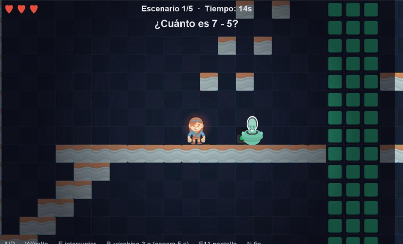 Captura del proyecto Timeback